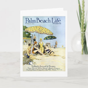 Anmerkungskarte des Palm Beach-Lebens #3 Karte