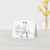 Anmerkungskarte Dons Quijote Karte (Gelbe Blume)
