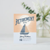 Anmietung Segelboot Sonnenuntergang Postkarte Einl (Stehend Vorderseite)