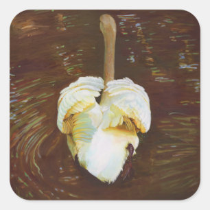 Anmut 2014 quadratischer aufkleber