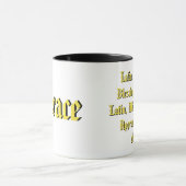 Anmut-Bedeutungs-und Namen-Ursprungs-Tasse Tasse (Zentrum)