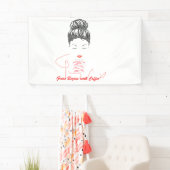 Anmut beginnt mit Coffee-Typografie Banner (Insitu)