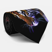 Anmut eines Tigers Krawatte (Gerollt)