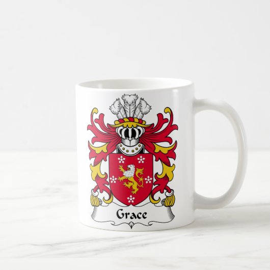 Anmut-Familienwappen Kaffeetasse (Rechts)