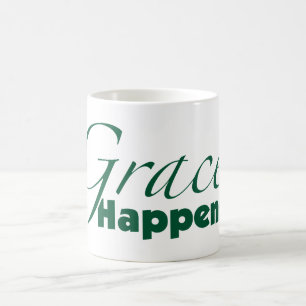 Anmut geschieht kaffeetasse