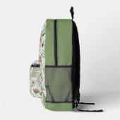 Anmut in der Wildnis Bedruckter Rucksack (Rechts)