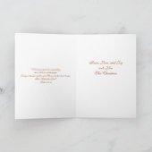 "Anmut-" Schrifts-ursprüngliche Feiertagskarte (Innenseite)