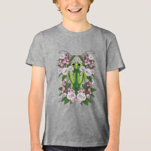 Anmutige Gottesanbeterin und Berglorbeer Tri-Blend Shirt