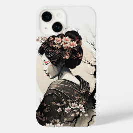 Anmutige japanische Geisha - Case-Mate iPhone 14 Hülle