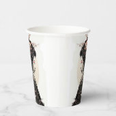 Anmutige japanische Geisha - Pappbecher (Rechts)