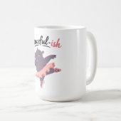 Anmutige Nilpferd-Ballerina Kaffeetasse (VorderseiteRechts)