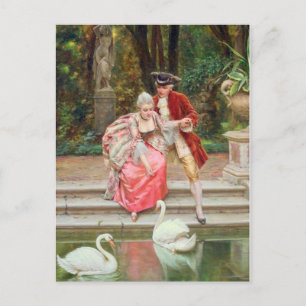 Anmutige Vögel - Soulacroix Postkarte