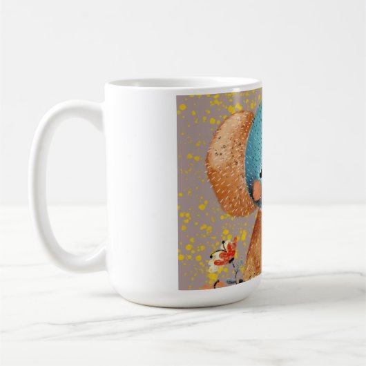 Anmutiger Elefant in der Wildnis Kaffeetasse (Links)