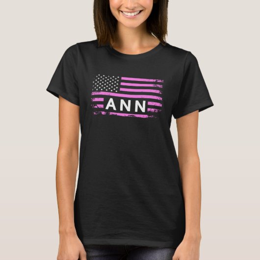 ANN AMERICAN FLAG  FOR ANN T-Shirt (Vorderseite)