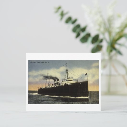 Ann Arbor Car Ferry No. 6 - Arthur K. Atkinson (Stehend Vorderseite)