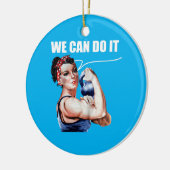 Ann Arbor Co Rosie Trainingsübungen Lifting Women Keramik Ornament (Links)