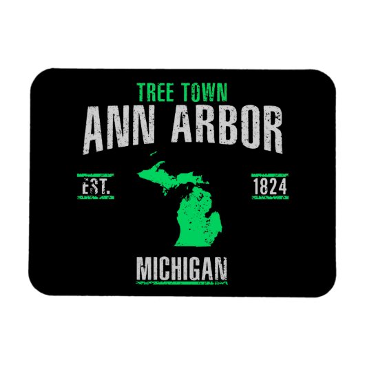 Ann Arbor Magnet (Horizontal)