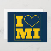 Ann Arbor (MI) - Einladung Postkarte (Vorne/Hinten)