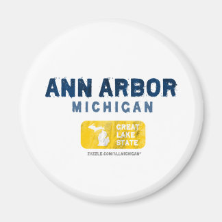 Ann Arbor Michigan Great Lake Staat Magnet
