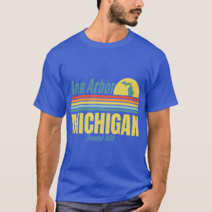 Ann Arbor Michigan gründete 1859 Design T-Shirt