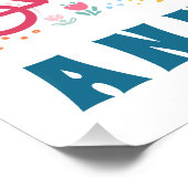 Ann Arbor Michigan Karte Favoritenthemen Poster (Ecke)