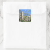 Ann Arbor Michigan Sticker- Square Quad Quadratischer Aufkleber (Tasche)