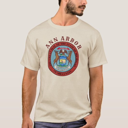 Ann Arbor, Michigan T-Shirt (Vorderseite)