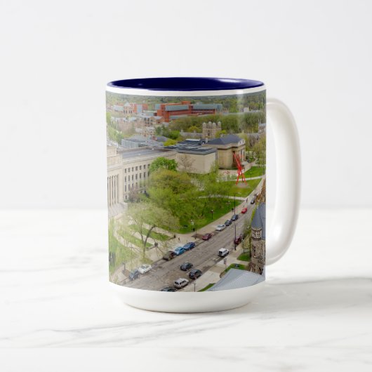 Ann Arbor, Michigan Tasse (VorderseiteRechts)