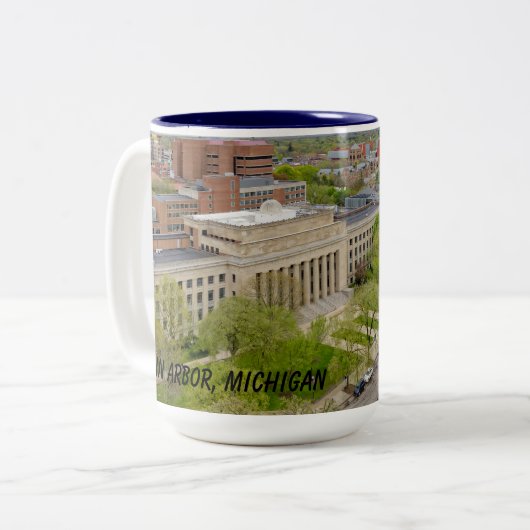 Ann Arbor, Michigan Tasse (Vorderseite Links)