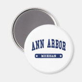 Ann Arbor Michigan Uni Style to Shirts Magnet (Vorderseite/Rückseite)