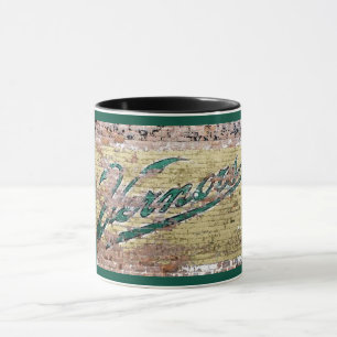 Ann Arbor Michigan Vernors Backsteinmauer Vintage Tasse