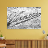 Ann Arbor Michigan Vernors Brick Wall 1999 Leinwanddruck (Insitu (Wohnzimmer))