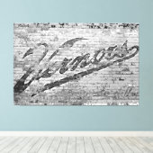 Ann Arbor Michigan Vernors Brick Wall 1999 Leinwanddruck (Insitu (Holzboden))