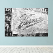 Ann Arbor Michigan Vernors Old Brick Wall Leinwanddruck (Insitu (Holzboden))