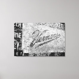 Ann Arbor Michigan Vernors Old Brick Wall Leinwanddruck