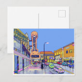 ANN-ARBOR-NACHT POSTKARTE (Vorne/Hinten)