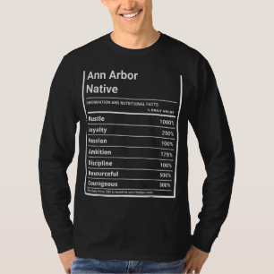 Ann Arbor Native Nutrition Pride T-Shirt