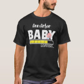 Ann Arbor Native Pride Staat Baby Parent Mama Vate T-Shirt (Vorderseite)