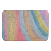 Ann Arbor Pastel Chalk Art Badematte (Vorderseite)