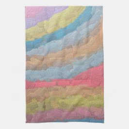 Ann Arbor Pastel Chalk Art Geschirrtuch