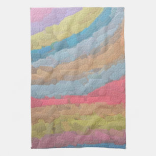 Ann Arbor Pastel Chalk Art Geschirrtuch