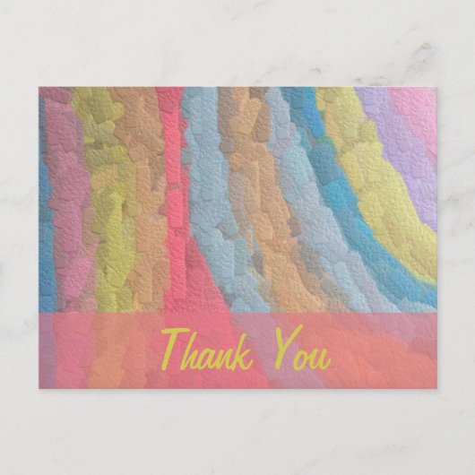 Ann Arbor Pastel Chalk Postkarte (Vorderseite)