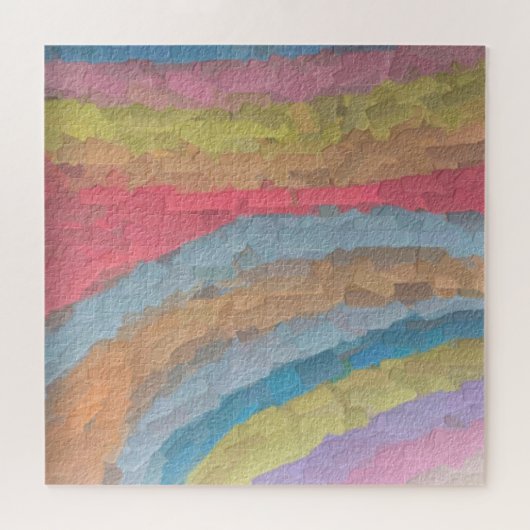Ann Arbor Pastel Chalk Puzzle (Horizontal)