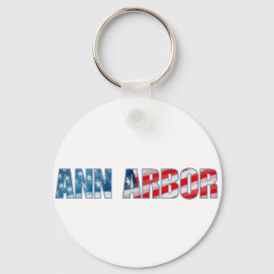 Ann Arbor Schlüsselanhänger