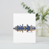 Ann Arbor Skyline Feiertagspostkarte (Stehend Vorderseite)