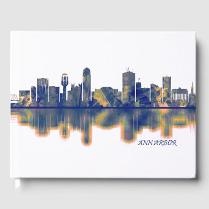 Ann Arbor Skyline Gästebuch