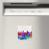 Ann Arbor Skyline Magnet (In Situ (Geschirrspüler))