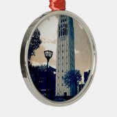 Ann Arbor Uhrturm Ornament Aus Metall (Rechts)