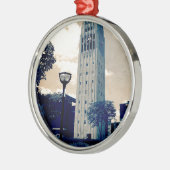 Ann Arbor Uhrturm Ornament Aus Metall (Links)