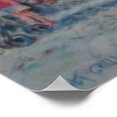 Ann Arbors afroamerikanische Festspielpastells Poster (Ecke)